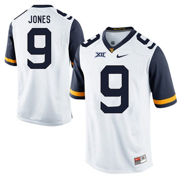 Adam Jones West Virginia Mountaineers white jersey