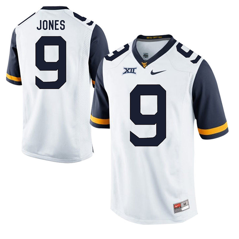 Adam Jones West Virginia Mountaineers white jersey