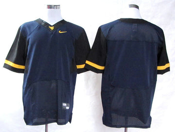 Custom West Virginia Mountaineers blue jersey