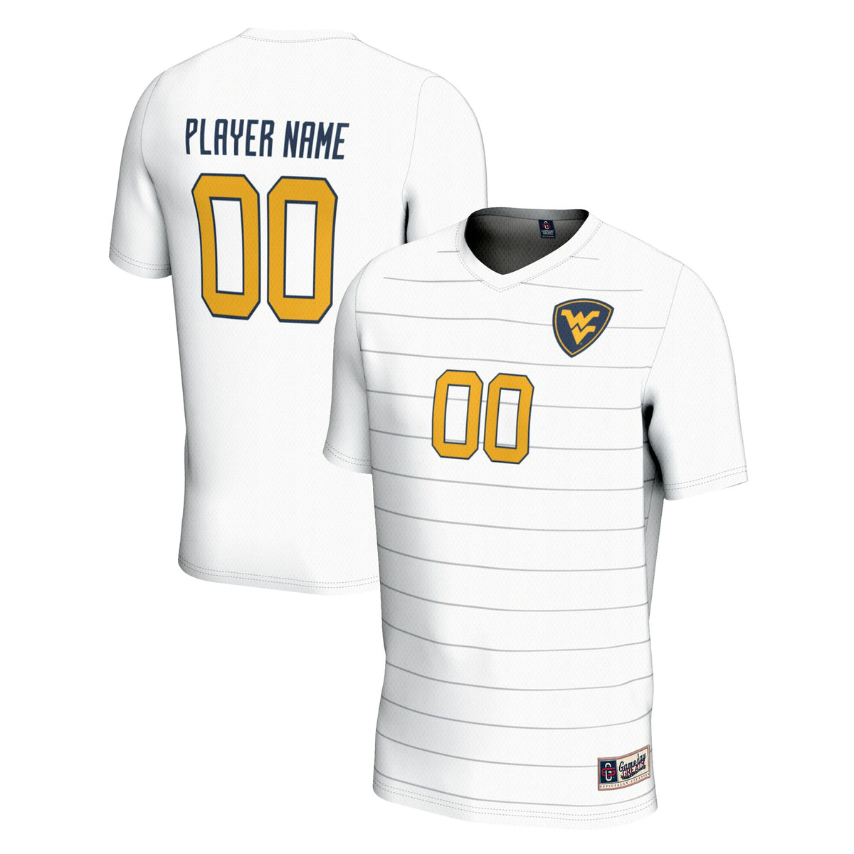 West Virginia Mountaineers white jersey