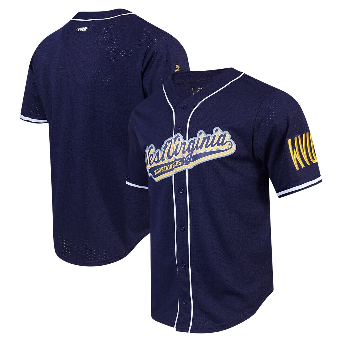 West Virginia Mountaineers navy jersey