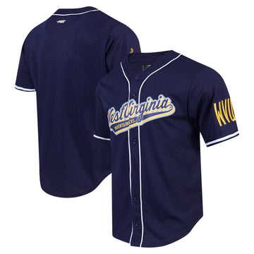 West Virginia Mountaineers navy jersey