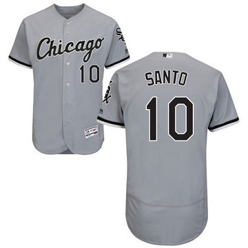 Ron Santo Chicago White Sox gray jersey