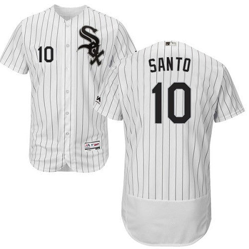Ron Santo Chicago White Sox white jersey