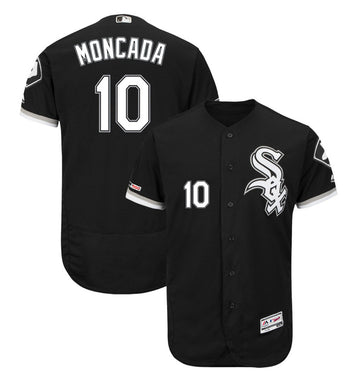 Yoan Moncada Chicago White Sox black jersey