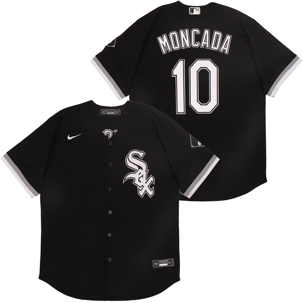 Yoan Moncada Chicago White Sox black jersey