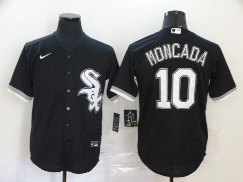 Yoan Moncada Chicago White Sox black jersey