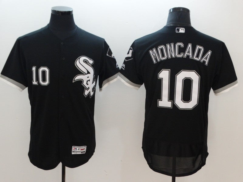 Yoan Moncada Chicago White Sox black jersey
