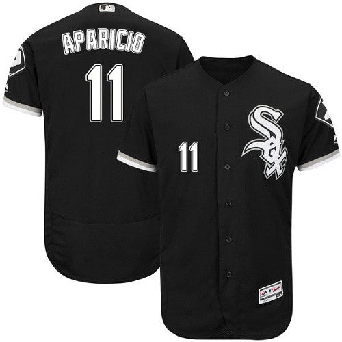 Luis Aparicio Chicago White Sox black jersey