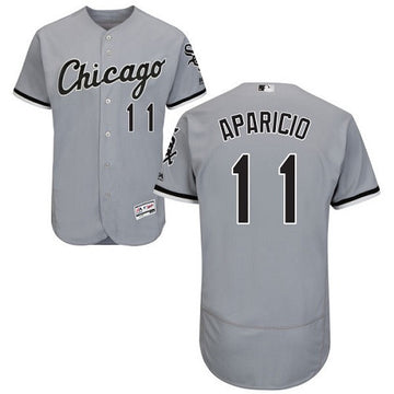 Luis Aparicio Chicago White Sox gray jersey