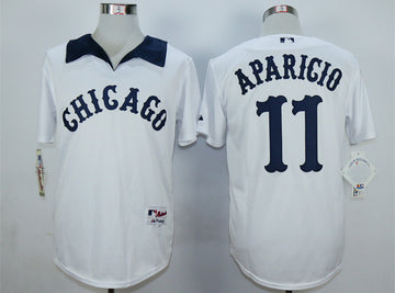 Luis Aparicio Chicago White Sox white jersey