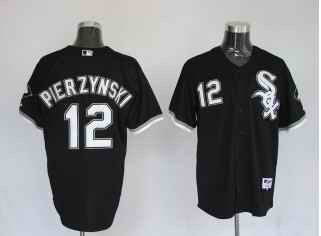 Pierzynski Chicago White Sox black jersey