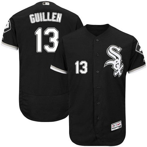 Ozzie Guillen Chicago White Sox black jersey