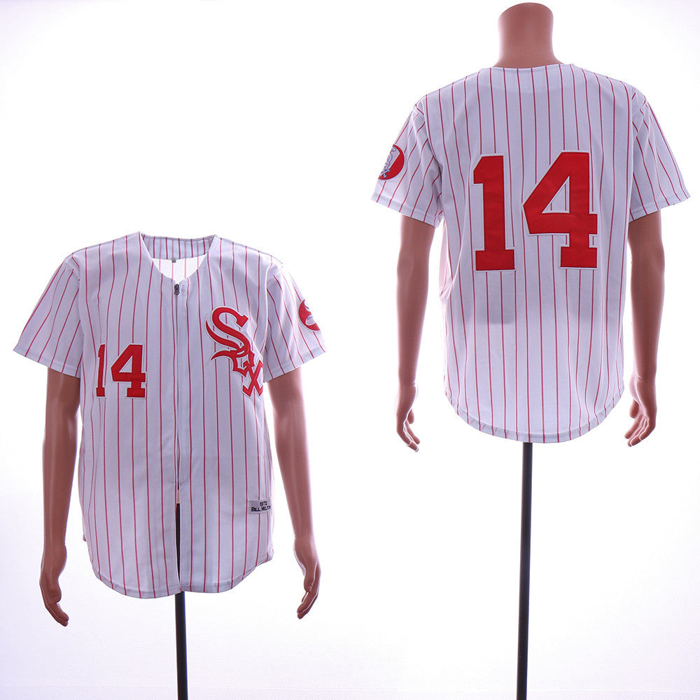 Bill Melton Chicago White Sox white Throwback jersey