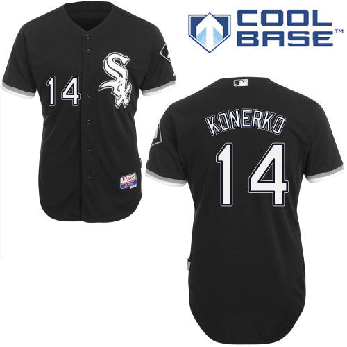 Konerko Chicago White Sox black jersey