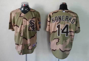 Konerko Chicago White Sox camo Camo jersey