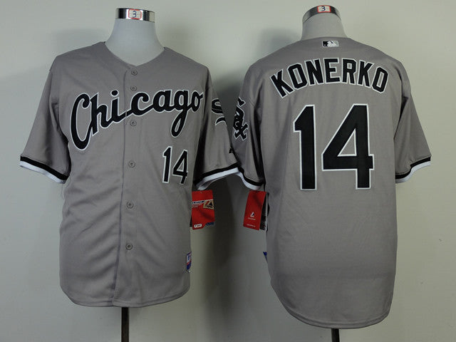 Konerko Chicago White Sox grey jersey
