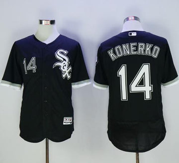 Paul Konerko Chicago White Sox black Authentic jersey