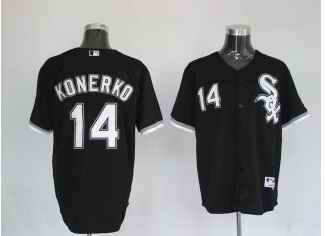 Paul Konerko Chicago White Sox black jersey