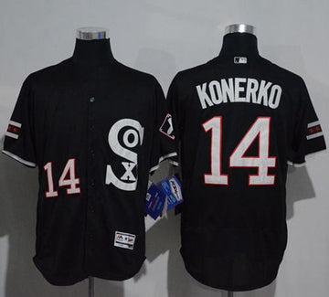 Paul Konerko Chicago White Sox black Authentic jersey
