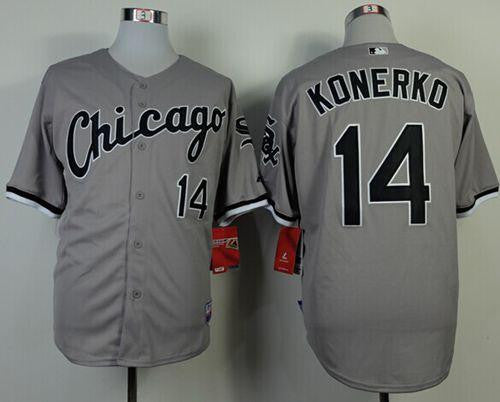 Paul Konerko Chicago White Sox grey jersey