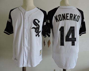 Paul Konerko Chicago White Sox white Cooperstown jersey