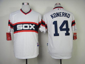 Paul Konerko Chicago White Sox white Alternate jersey