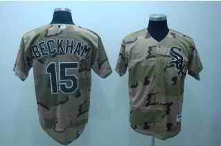 Gordon Beckham Chicago White Sox camo Camo jersey