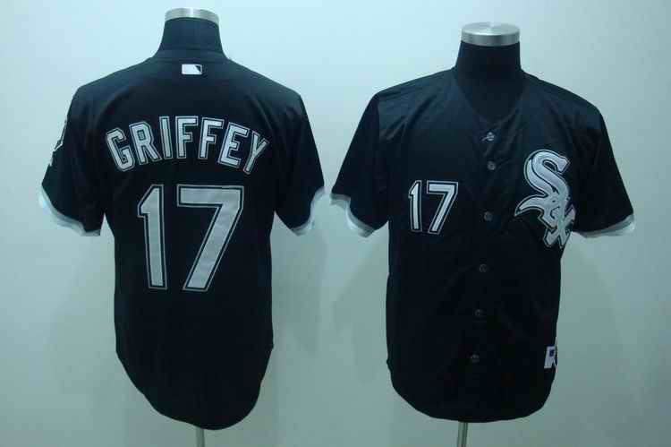 Griffey Chicago White Sox black jersey