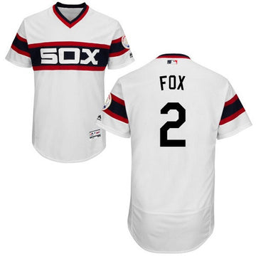 Nellie Fox Chicago White Sox white Cooperstown jersey