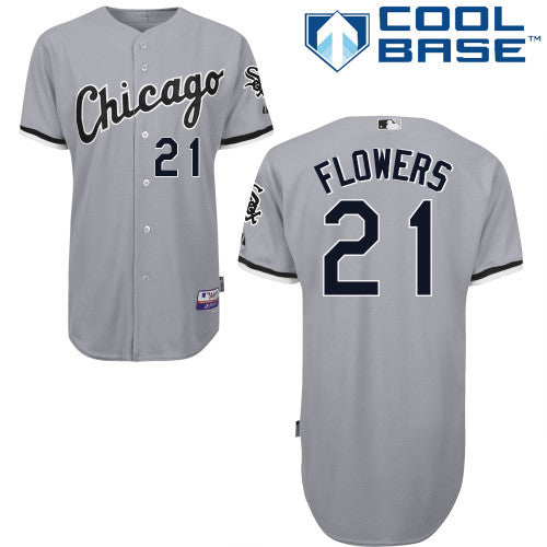 Flowers Chicago White Sox grey jersey