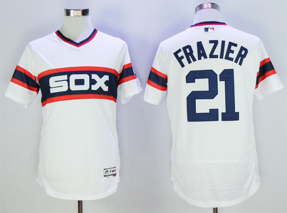 Todd Frazier Chicago White Sox white Cooperstown jersey