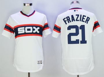 Todd Frazier Chicago White Sox white Cooperstown jersey