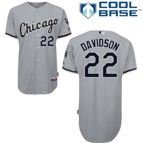 Davidson Chicago White Sox grey jersey