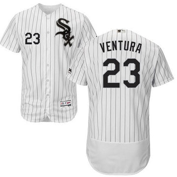Robin Ventura Chicago White Sox white jersey