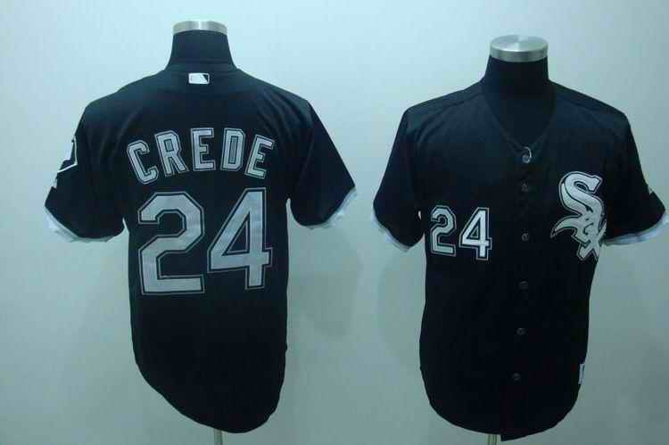 Crede Chicago White Sox black jersey
