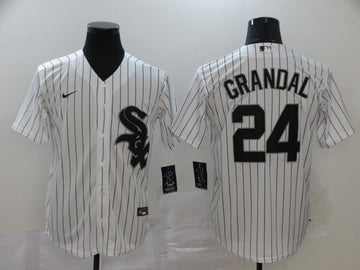 Yasmani Grandal Chicago White Sox white jersey