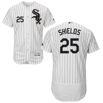 James Shields Chicago White Sox white jersey