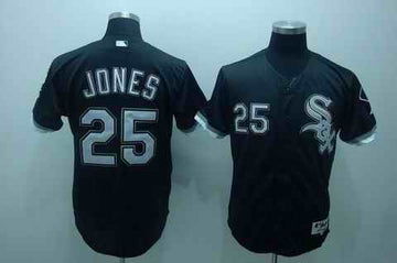 Jones Chicago White Sox black jersey