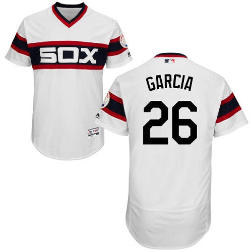 Avisail Garcia Chicago White Sox white Cooperstown jersey
