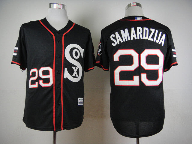 Samardzija Chicago White Sox black jersey