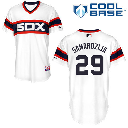 Samarozija Chicago White Sox white jersey