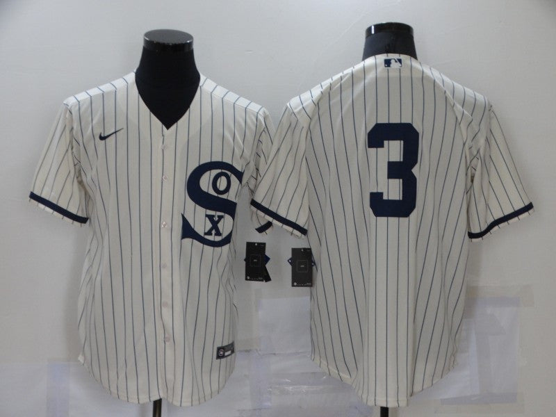 Harold Baines Chicago White Sox cream jersey