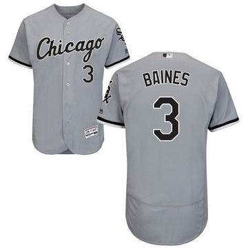 Harold Baines Chicago White Sox gray jersey