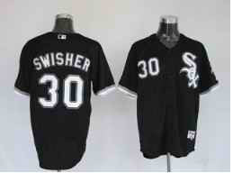 Nick Swisher Chicago White Sox black jersey
