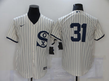 Liam Hendriks Chicago White Sox cream jersey