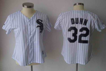 Dunn White Chicago White Sox black jersey