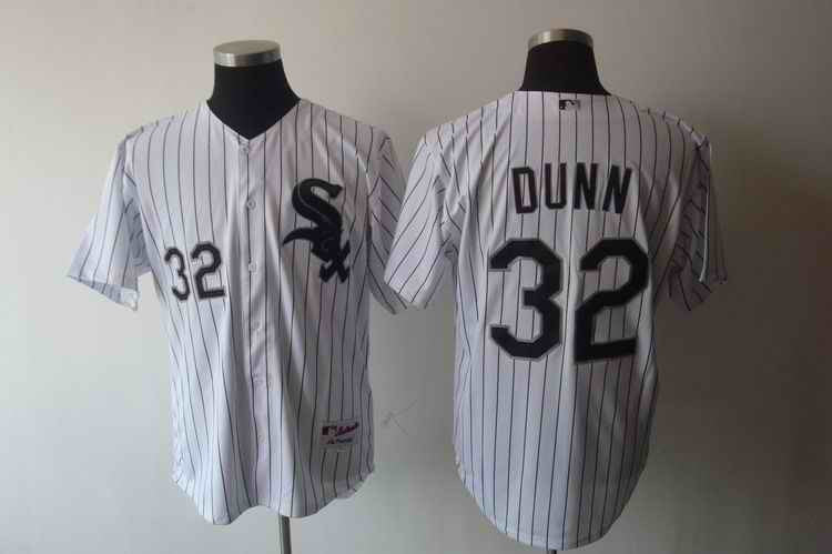 Dunn Chicago White Sox white jersey
