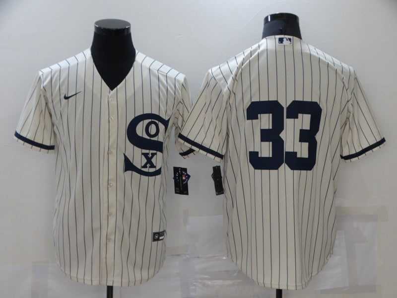 Lance Lynn Chicago White Sox cream jersey