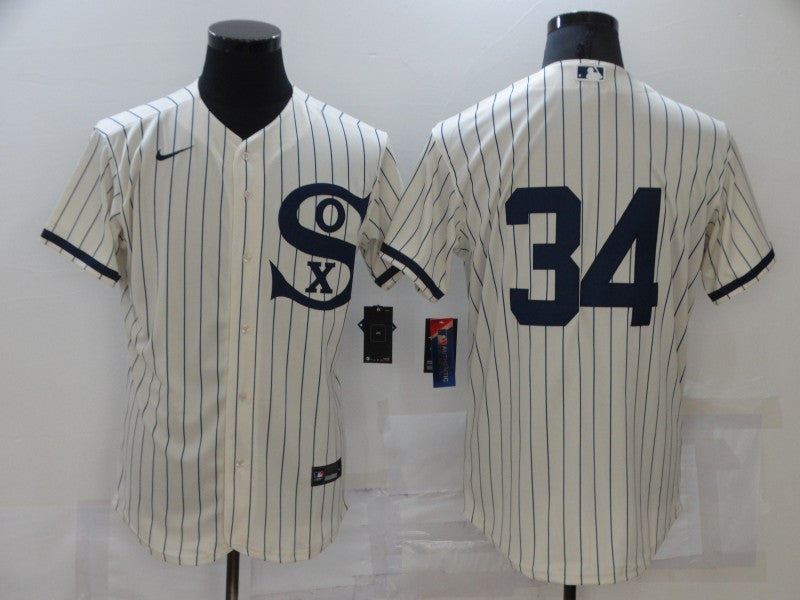 Michael Kopech Chicago White Sox cream jersey